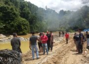 Buru Tambang Ilegal di Lanai, Satreskrim Polres Pasaman Sisir Lokasi Jalan Licin dan Tebing Curam